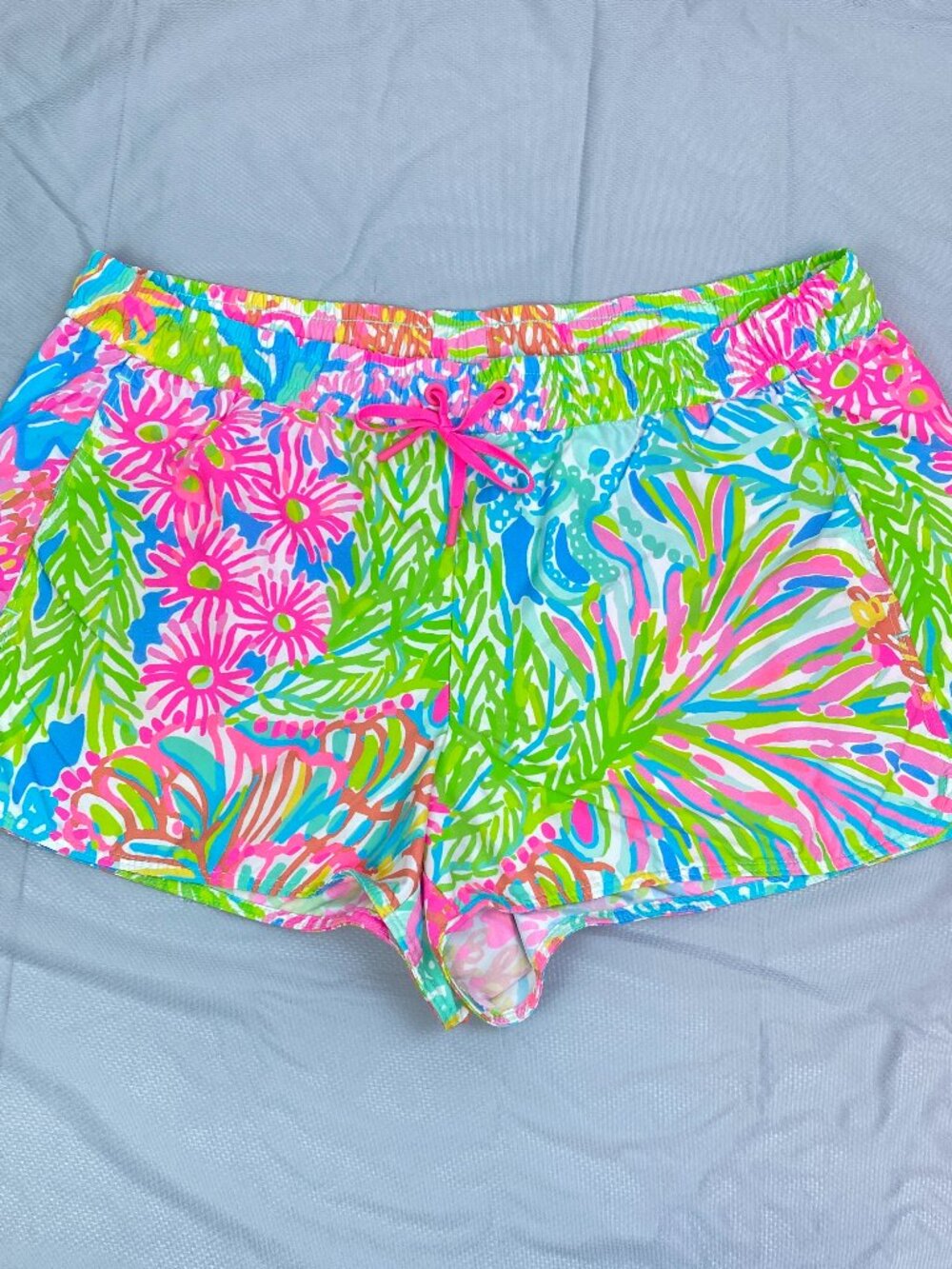 Lilly Pulitzer Luxletic Run Around Water Short So A Peeling Large